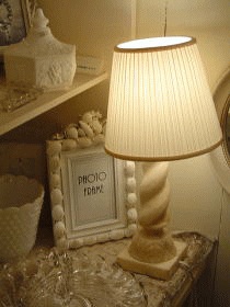 大理石ランプ　